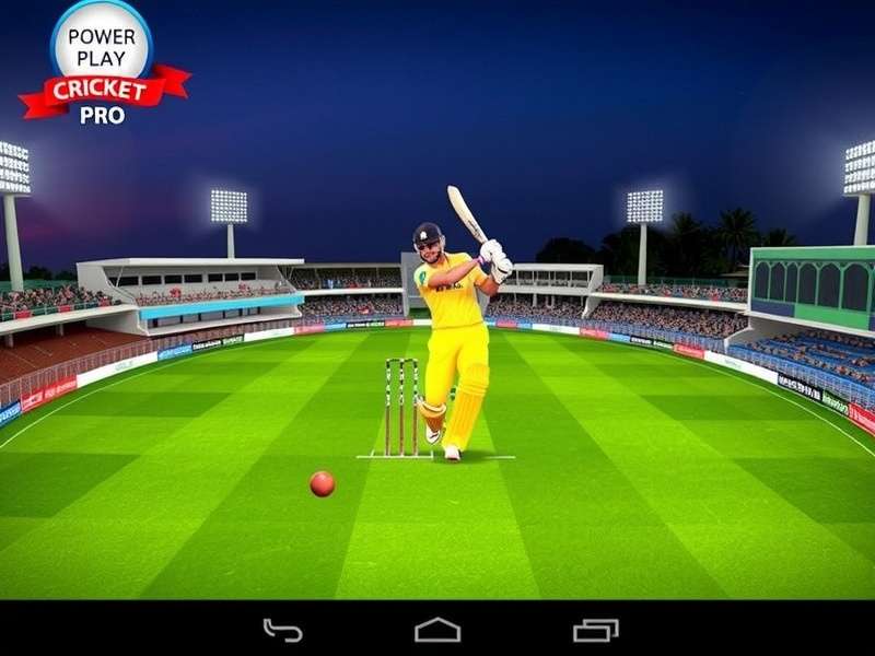 Cricket Power Play Pro Game Screenshot